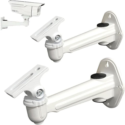 USIDAER Universal CCTV Security Camera Mounting, IP Camera Bracket, Aluminum Alloy Indoor Outdoor Wall Ceiling Mount Holder Stand Monitor Rotary B...
