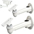 USIDAER Universal CCTV Security Camera Mounting, IP Camera Bracket, Aluminum Alloy Indoor Outdoor Wall Ceiling Mount Holder Stand Monitor Rotary B...