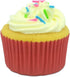 Standard Baking Cups, Classic Red Greaseproof Festive Cupcake Liners, 150-Count...
