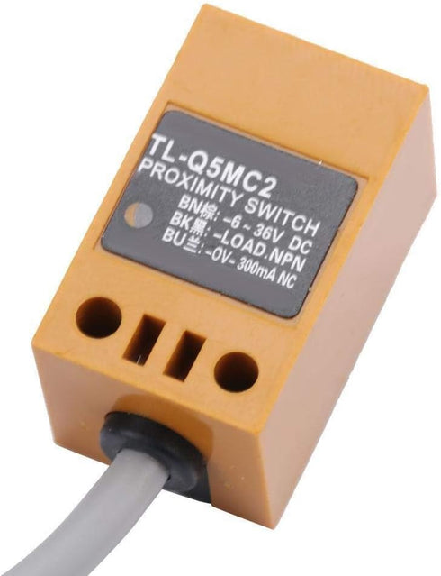 Tl-Q5Mc2 Inductive Switch,TL-Q5MC2 NPN Proximity Sensor Switch Inductive Sensor 3 Wire Normally Close Distance 5mm...