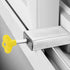 WANLIAN 1PCS Door Window Lock Stopper Adjustable Thick Sliding Safety Anti theft Children Security LockChild Plastic Steel Aluminium Rails Limit W...