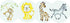 Designer Stencils Jungle Animals Cookie, Beige/Semi-Transparent, Fits 3" circle...
