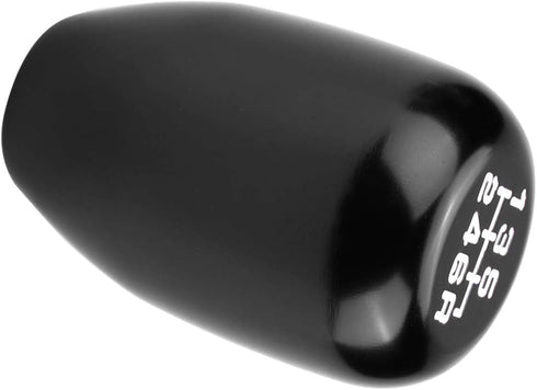Acouto Gear Shift Knob, 6 Speed Car Universal Modification Metal Manual Knob Gear Shift Head Shifter (Black)...