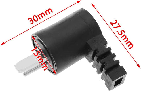 10Pcs 2 Pin Din Male 90 Degree Speaker Plug Right Angle Speaker Plug Accessories for Amplifiers Loudspeakers DVD Player Computer......