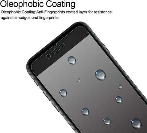 Supershieldz (3 Pack) Designed for Apple iPhone 8 Plus and iPhone 7 Plus Tempered Glass Screen Protector, 0.33mm, Anti Scratch, Bubble Free...