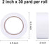 Clear Double Sided Tape Sticky Tape, 2 Inch by 30 Yards (1 Roll), High Duty Adhesion Permanent Double-Sided Adhesive Tape for DIY Arts, Crafts, Ph...