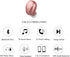 Single Bluetooth Earpiece10 Hrs Playtime,Wireless Headphone, Mini Headset Hands-Free Car Earphone,Cell Phone Bluetooth Earbud for iOS Android Smar...