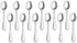 Demitasse Espresso Spoons,12-piece Mini Coffee Tiny Stainless Steel Spoons Bistro Small Spoons for Dessert, Tea, Appetizer(4.7Inch)…...