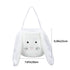 XinblueCo Plush Easter Bunny Basket Easter Buckets with Long Plush Ear Personalized Egg Hunting Easter Bags,BunnyEaster Tote Bags for Easter Decor...