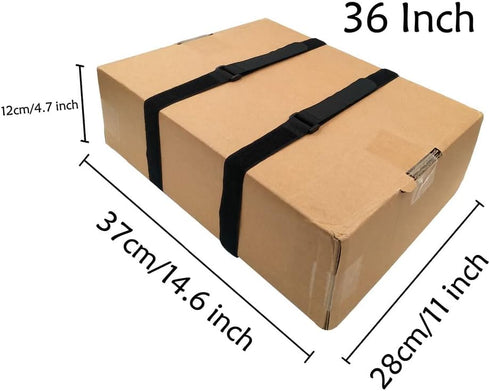 32Pcs Reusable Fastening Cable Straps and Cable Ties with Buckles, Variety Sizes 8"-12"-18"-24"-36", Premium Adjustable Multi-Purpose Hook and Loo...