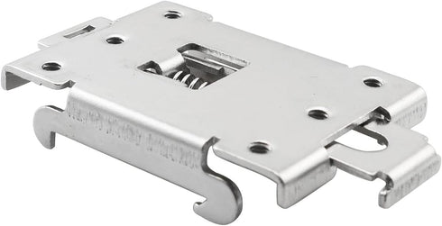 35mm Rail Mounting Bracket Metal 35mm DIN Rail Mount Adapter for Single Phase Solid State Relay Relay Rail Mounting...