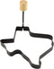 R&M International Non-Stick Texas Shaped Egg Fry and Pancake Ring with Handle...