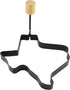 R&M International Non-Stick Texas Shaped Egg Fry and Pancake Ring with Handle...