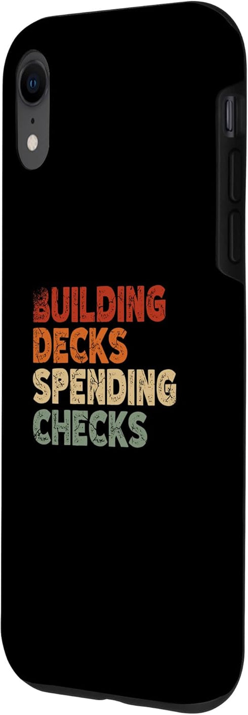 iPhone XR Building Decks Spending Checks Trading Card Game Lover Case...