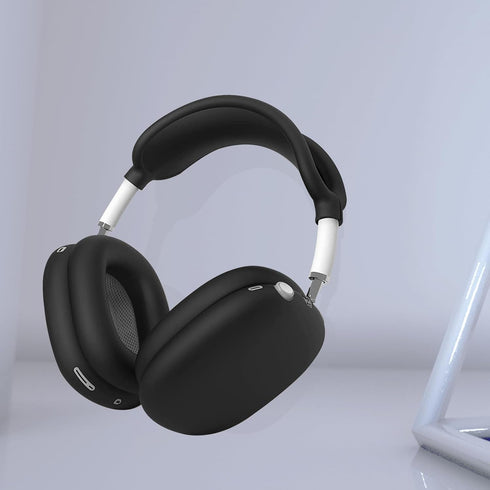 3 in 1 Silicone Case Cover Compatible with Apple Airpods Max Headphones, Anti-Scratch Ear Pad Case Cover Ear Cups Cover and Headband Cover Compati...