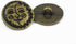 Bezelry 12 Pieces Sun Moon Face Symbol Metal Shank Buttons. 20mm (3/4 inch) (Antique Brass)...