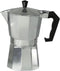 Authentic 6 Cup Demitasse Shot Aluminum Stovetop Espresso Maker by Home Basics | Safety Release Valve | Italian Style Moka Pot for Rich, Aromatic ...