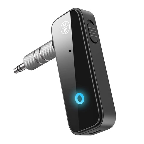 (Newest) Aux Bluetooth 5.0 Adapter for Car, Bluetooth Receiver for Car Home Stereo System and Headphones, Bluetooth Aux Adapter, 2 in 1 Wireless B...