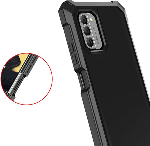 for Nokia C300 Case/Nokia G100 Case with Screen Protector,Nokia C300 Phone Case N155DL Front Back Full Body Protection,Nokia G100 N150DL Phone Cas...