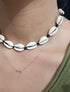 8 Ounces (160-220 Pieces) Natural Spiral Cowrie Shell Beads, Cut Sea Shell Connectors, White 0.7"-0.86" for Jewelry Making...