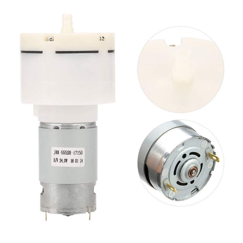 Mini vacuum pump, DC 24V Mini Small, low-noise, short filling time Air vacuum suction pump, 24V Mini vacuum pump> 13.0 L / min, <60dB, low noise, ...