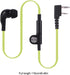 Walkie Talkie Earpiece with Mic, 2Pin 2.5mm&3.5mm Single Wire Headphone Universal Walkie Talkie Headset Suitable for K Head 2pin walkie Talkie Rad...