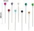 1200PCS Sewing Pins for Fabric, Straight Pins with Pearlized Ball Heads Long 1.6inch, Quilting Pins for Dressmaker, Jewelry DIY Decoration, Craft ...