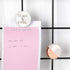 Rose Gold Fridge Magnets 6pcs Round Glass Refrigerator Magnet Sticker, Use at Home Kitchen School Office for Refrigerator Dry Erase Board and Whit...
