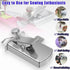 1Pc Silver Magnetic Seam Guide for Sewing Machine, Sewing Guide Supplies, Magnetic Seam Guide with Clip, for Craft, Sewing, Clothes, DIY Sewing Ma...