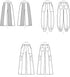 McCall's Misses' Cargo Pants Sewing Pattern Kit, Code M8206, Sizes 16-18-20-22-24, Multicolor...