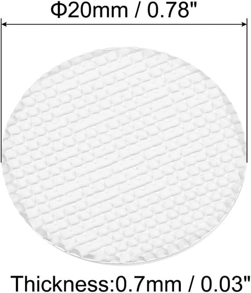 PATIKIL 20mm/0.78" Aluminum Foil Cap Liner, 150Pcs Resistant Tamper Induction Heat Sealer Sealing Liners for Glass Bottle Jar Lid...