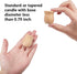GORGECRAFT 1.5 Inch 10pcs Unfinished Blank Wooden Vase Flower Vase Candle Cups Handmade Natural Flower Container Candle Holders Candlesticks DIY P...