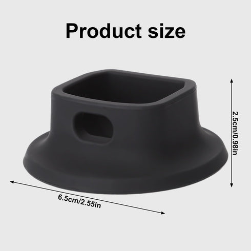 Camera Mount Stand Base, Silicone Desktop Mount Non Slip Silicone Base Compact Camera Mount Support Base Portable Camera Base Holder for DJI Osmo ...