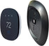 Thermostat Black Decorative Wall Trim Plate Mount Fit for Ecobee3, Ecobee3 Lite, Ecobee4 (2)...