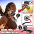 iHip Portable Hanging Neck Fan, Personal Fan, Around Neck Fan, Rechargeable Wearable Mini USB 2000mAh Fans, Outdoor, Sports (Black)...
