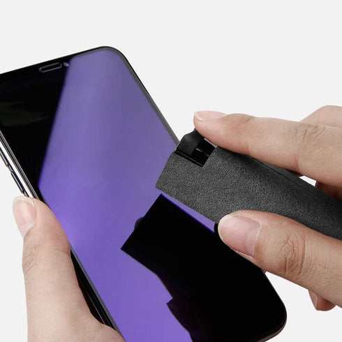 YTT Touchscreen Mist Cleaner, Screen Cleaner, for All Phones, Laptop and Tablet Screens,Two in One Spray and Microfiber Cloth (Grey)...