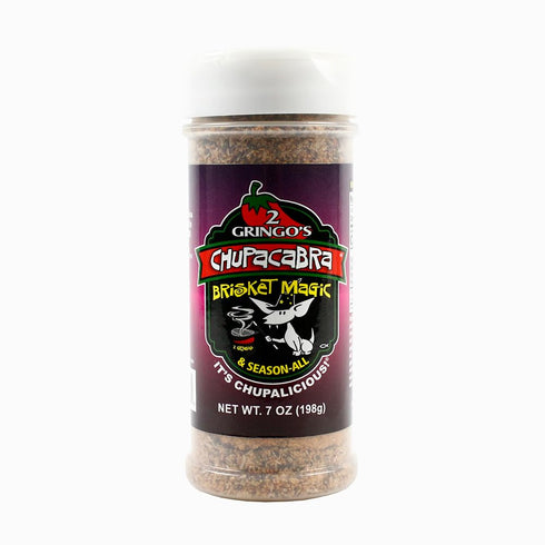 2 Gringos Chupacabra Brisket Magic Blend All Purpose Seasoning 7 Ounce Shaker...