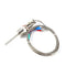 Akozon RTD PT100 Waterproof Temperature Sensor 1/2" NPT Threads with 2 Meter Cable...