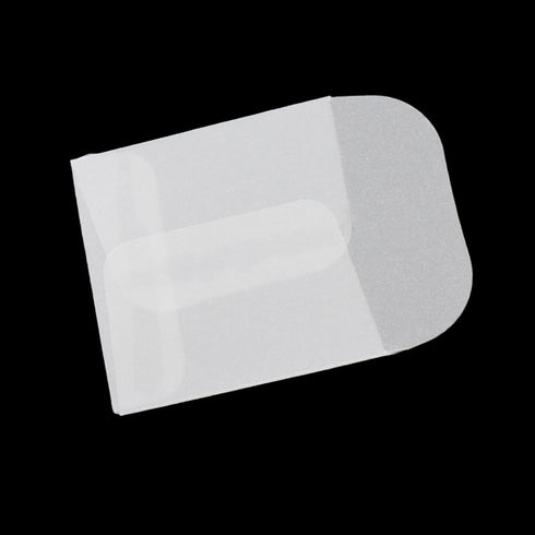 Antrader Glassine Envelopes for Stamps,50PCS 2x2 Inch Glassine Mini Lotto Lottery Ticket Holders Wedding Guest Favor Tissue Envelope Holder for Sc...