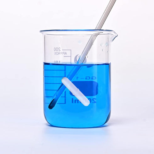 6Pcs PTFE Magnetic Stirrer Mixer Stir Bar, Magnetic Stir Bar 30mm/1.18 inch...