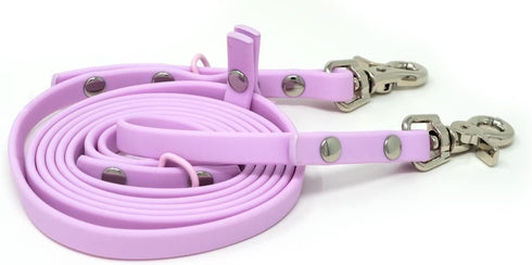 Pets Waterproof Dog Leash | Durable Long Line for Large Dogs and Puppy Over 40 lbs | Long Training Leash for Yard, Beach, Field (Pink, 6 ft x 5/8"...