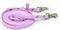 Pets Waterproof Dog Leash | Durable Long Line for Large Dogs and Puppy Over 40 lbs | Long Training Leash for Yard, Beach, Field (Pink, 6 ft x 5/8"...