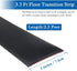 Floor Transition Strip Floor Cover Strips Self Adhesive Flooring Transitions Laminate Floor Strip 3" Wide Vinyl Floor Flat Divider Strip (7.5cm, 3...