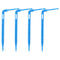 100pcs Automatic Drip Irrigation System Automatic Drip Waterer Dripper Drop Blue Dripping Water Drip Emitter Stakes Automatic Drip Irrigation...