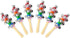 6Pcs Wooden Jingle Hand Bells,Rainbow Handle Wooden Bells Jingle Stick Shaker Rattle Baby Kids Children Musical Toys...