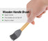 Silicone Spatula, 5 Pack Mini Spatulas Scrapers with Bamboo Handle for Cooking Baking Nonstick Cookware Kitchen Utensils High Heat Resistant BPA F...