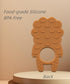 2-Pack ToiyBosm Teething Toys for Babies 3m+?Silicone Teethers for Babies 3-12 Months?Baby Pain Relief?Civet and Lion Baby Teething Toys?Sensory T...