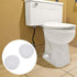 4Packs Universal Toilet Bolt Caps, Round Plastic Push-On Toilet Bowl Bolt Caps Covers, with Extra Washers for Easy installation, 0.67 Inch Height,...
