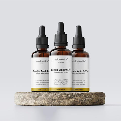 Advanced Skincare Serum, Non-Greasy & Organic Formula, Deeper Skin Penetration. Contains 15% Vitamin C, 1% Vitamin E, 0.5% Ferulic, and 9% Hyaluro...