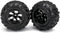 Traxxas 7277 Tires and Wheels Assembled glued (Geode Black beadlock Style Wheels Canyon at Tires Foam Inserts) (1 Left 1 Right)...